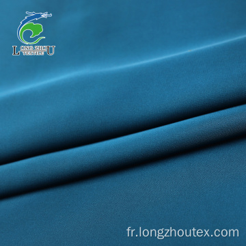 Tissu de satin de mousseline de soie Spandex